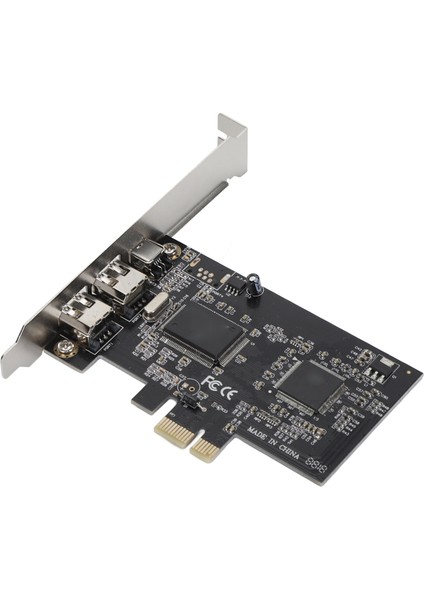 Pcıe 1x - 3 Port 1394A Firewire Yükseltici Kart Çift Çip Tasarım Desteği 1440X1080 800MBPS Genişleme Adaptör Kartı Windows Için (Yurt Dışından)