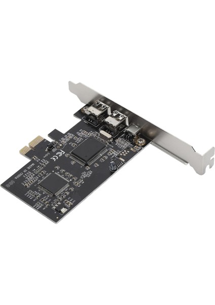 Pcıe 1x - 3 Port 1394A Firewire Yükseltici Kart Çift Çip Tasarım Desteği 1440X1080 800MBPS Genişleme Adaptör Kartı Windows Için (Yurt Dışından)