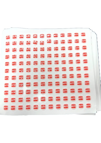 Seat Anahtar Logo Amblemi Kumanda Logo Çap 1.4 cm 14 mm 2 Adet