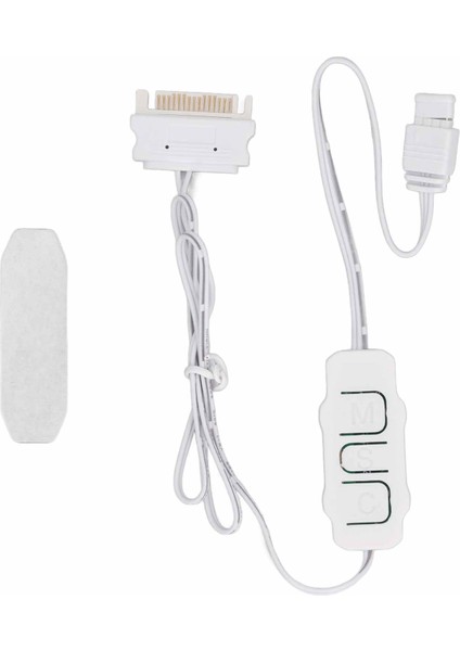 5V 3pin Argb Kontrol Cihazı Sata Güç Kaynağı Dıy Argb Fanlar Argb Işık Şeritleri Aydınlatma Panoları Beyaz Için Sata'dan Argb Kontrol Cihazına (Yurt Dışından)