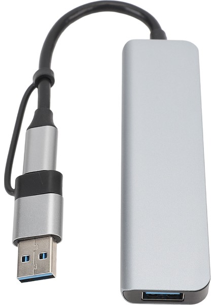 5'i 1 Arada USB Type C Hub 5gbps 3 Usb3.0 Veri Portu Hafıza Kartı Depolama Kart Okuyucu USB C Hub Adaptörü Telefon Tablet Bilgisayar Için (Yurt Dışından)