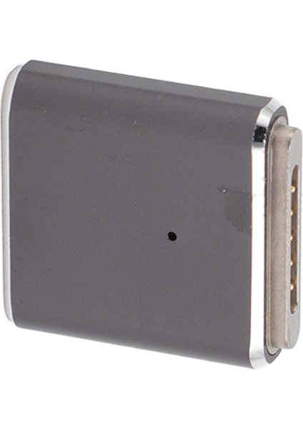 Magsafe 3 Manyetik Adaptörü Için Type C Profesyonel 20V 5A Pd3.1 100W Hızlı Şarj USB C Manyetik Adaptörü MacBook Air Için MacBook Pro Siyah (Yurt Dışından)