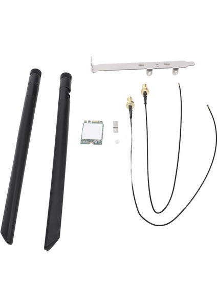 Wifi Kartı 344 T77H644 Wifi5 M.2 Arayüzü 1200MBPS Pcb Wifi Modülü Wins 7 8 10 11 Harici Anten Braketi (Yurt Dışından) fırsatları