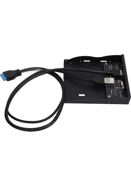 USB 3.2 Gen1 Ön Panel Hub 5gbps Yüksek Hızlı Tip C ve USB 3.0 Dişi 19 Pin Disket Sürücü Bilgisayarlar Için Ön Panel (Yurt Dışından)