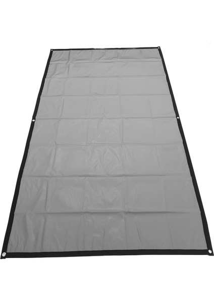 Film Projektör Ekranı Sentetik Pvc Anti Işık 16:9 Katlanabilir Taşınabilir Duvara Monte Projeksiyon Ekranı Kancalı Ev Sineması Açık Hava Iç Mekan 84 Inç (Yurt Dışından)