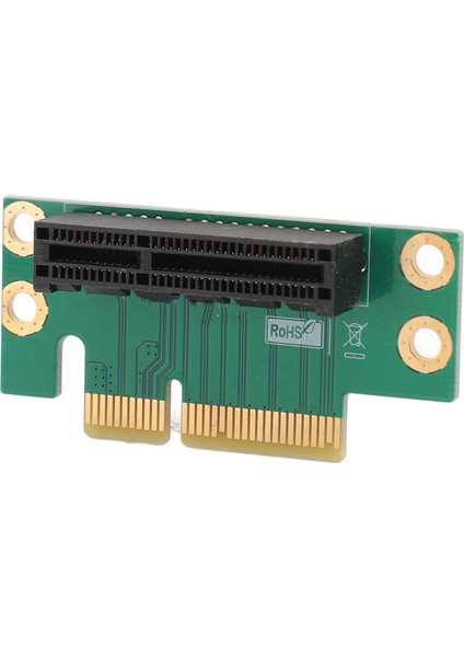 Pcı Express 4x Yükseltici Kart Profesyonel 90 Derece Adaptör Kartı Pcıe 4x Genişletme Kartı 1u 2u Küçük Bilgisayar ve Sunucu Kasası Için (Yurt Dışından)