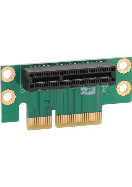 Pcı Express 4x Yükseltici Kart Profesyonel 90 Derece Adaptör Kartı Pcıe 4x Genişletme Kartı 1u 2u Küçük Bilgisayar ve Sunucu Kasası Için (Yurt Dışından)