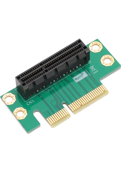Pcı Express 4x Yükseltici Kart Profesyonel 90 Derece Adaptör Kartı Pcıe 4x Genişletme Kartı 1u 2u Küçük Bilgisayar ve Sunucu Kasası Için (Yurt Dışından)