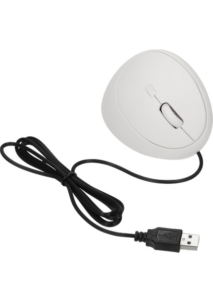 Kablolu Optik Fare Dikey Fare USB Kablolu Ofis Faresi 6 Tuşlu Ergonomik Fareler 3 Ayarlanabilir Hareket Hızı ile Pc Dizüstü Bilgisayar Beyaz (Yurt Dışından) fırsatları