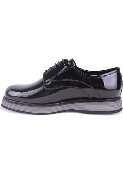 DMA78-20801 Siyah Rugan Ortopedik Klasik Spor Erkek Deri Ayakkabı modelleri