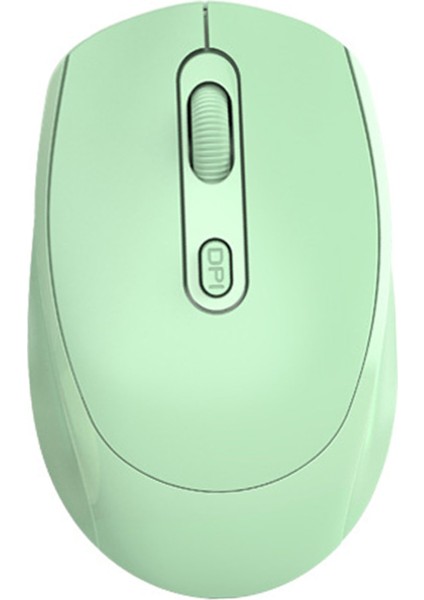 Kablosuz Fare Optik 2.4ghz Bluetooth Çift Mod USB Fare Yüksek Doğruluk 1600DPI Ergonomik Tasarım Bilgisayar Faresi Yeşil (Yurt Dışından)