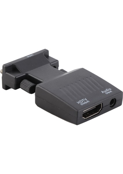 Vga'dan Hd Multimedya Arayüz Adaptörü 3,5 mm Ses Kablosu Aktif Erkek Vga'dan Dişi Hd 1080P 60Hz Bilgisayar Dizüstü Bilgisayar Projektör Için (Yurt Dışından) fiyatları
