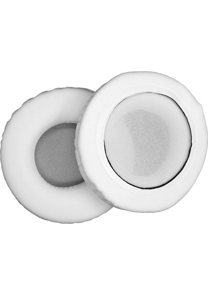 Yedek Kulak Yastıkları Pu Deri Kulak Yastıkları /ath/ Kulaklık Kulak Yastıkları 80MM Beyaz Için Yedek (Yurt Dışından) fırsatları