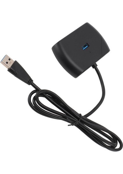 LED Göstergeli 4 Port USB 3.0 Hub Micro USB ile Güçlendirilmiş 5gbps 4 Port USB Hub Ayırıcı Uzun Veri Kablosu ile Windows ve Linux Için (Yurt Dışından)