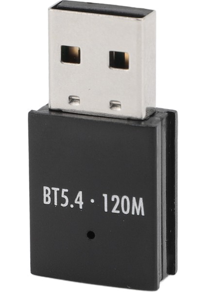 USB Bluetooth Adaptörü 120M Kablosuz USB Bluetooth 5.4 Alıcı ve Verici Klavye Fare Için (Yurt Dışından)