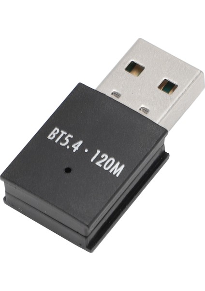 USB Bluetooth Adaptörü 120M Kablosuz USB Bluetooth 5.4 Alıcı ve Verici Klavye Fare Için (Yurt Dışından)