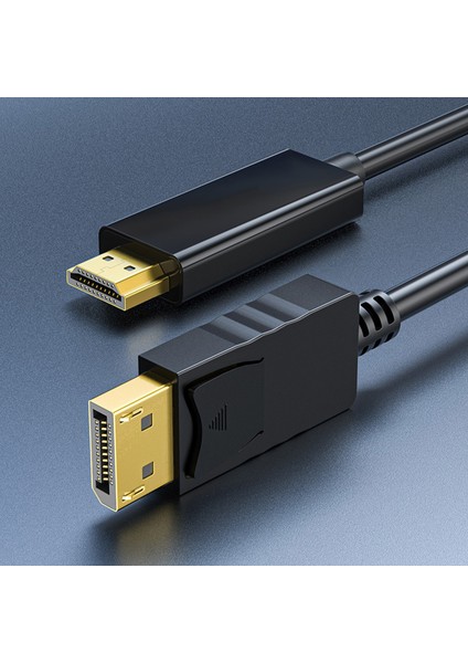 Displayport - Hd Multimedya Arayüz Kablosu Erkek - Erkek Altın Kaplama 4K 60Hz Displayport Adaptör Kablosu Aile Eğlencesi Ofis Toplantıları Için (Yurt Dışından)