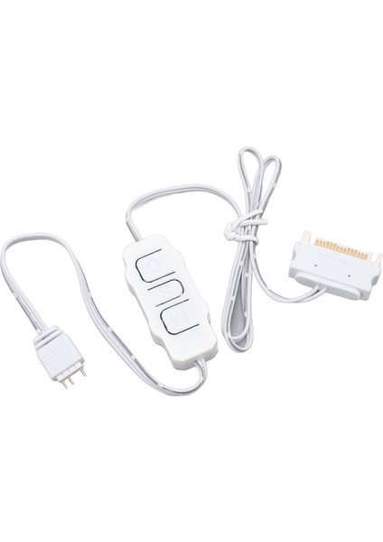 Argb Kontrol Cihazı Profesyonel 5V 3 Pin Sata Güç Kaynağı Argb Işık Şeridi Uzaktan Kumanda Pc Fanlar Soğutucular Dıy Argb Cihazları Beyaz (Yurt Dışından) fiyatları