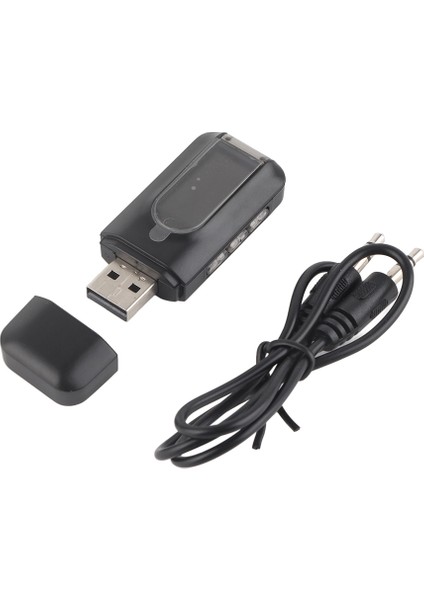 2'si 1 Arada USB Bt Adaptörü LCD Ekran Rx Tx Modu 200MBPS 11YD Mesafe Bt 5.0 Verici Alıcı Tv Bilgisayar Için (Yurt Dışından)