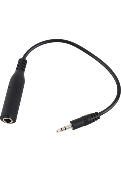 3,5 Mm'den 6,5 Mm'ye Ses Adaptör Kablosu 3,5 mm Erkekten 6,35 mm Dişi Dönüştürücü Kablo Mikrofon Kulaklık Için (Yurt Dışından)