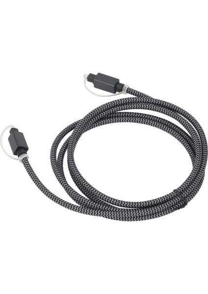 Dijital Optik Ses Kablosu Kare Port Spdıf Çıkışlı Fiber Optik Bağlantı Kablosu Soundbar Tv Hoparlörü Için 1.8 Metre (Yurt Dışından)