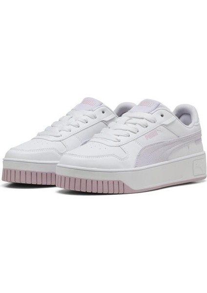 Carina Street Beachfloralsjr 400653 01 Kadın Sneaker Ayakkabı Beyaz Lila 36-40