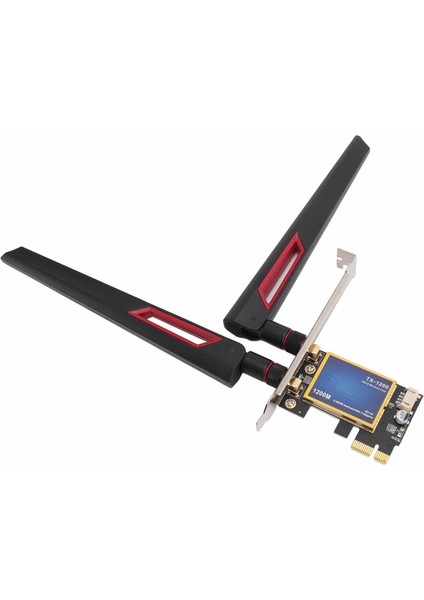 7260AC Wifi Kartı 2.4ghz 5ghz Bluetooth 4.0 1200MBPS Pcıe X1 Kablosuz Ağ Bağdaştırıcı Kartı 10DBI Çift Anten ile Pc Için (Yurt Dışından) fırsatları