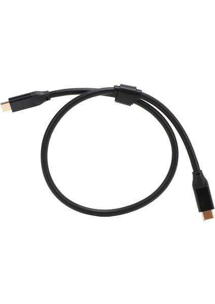 USB C - USB C Kablosu Erkekten Erkeğe 20 Gbps Aktarım 240 W Hızlı Şarj 4 K 60 Hz Video Çıkışı USB C 3.2 Gen 2 Kablo Telefon Tablet Için 0,5 M / 1,6 Ft (Yurt Dışından)