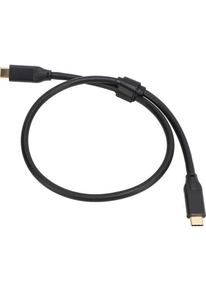 USB C - USB C Kablosu Erkekten Erkeğe 20 Gbps Aktarım 240 W Hızlı Şarj 4 K 60 Hz Video Çıkışı USB C 3.2 Gen 2 Kablo Telefon Tablet Için 0,5 M / 1,6 Ft (Yurt Dışından)