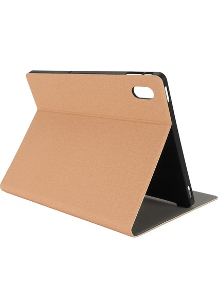 Tablet Koruyucu Kılıf Profesyonel Şık Ince Darbeye Dayanıklı Çizilmeye Dayanıklı Tablet Pu Deri Stand Kılıfı x Pad Altın (Yurt Dışından)
