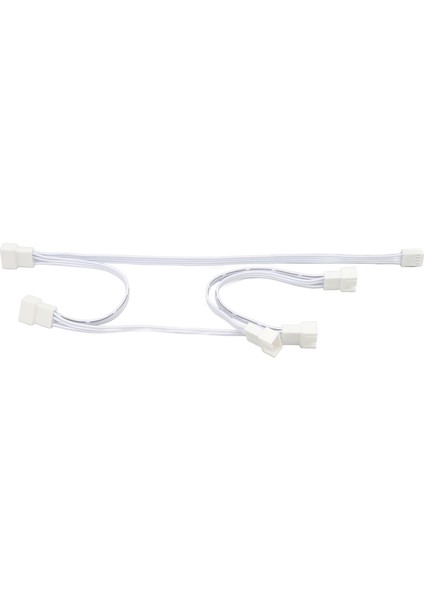 1 Ila 5 Şasi Fan Uzatma Kablosu Esnek Abs 4 Pin Uzatma Güç Kablosu Bilgisayar Pc Için (Yurt Dışından)