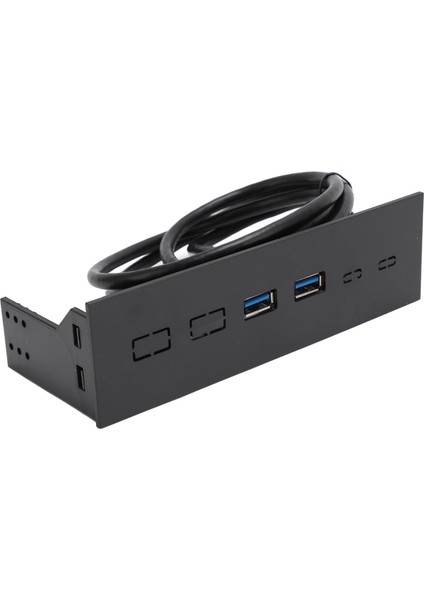 TXD167 5.25 Inç Ön Panel USB Hub Çift Port 5gbps Usb3.0 Optik Sürücü Ön Panel Bilgisayar Kasası Genişletme Kartı (Yurt Dışından)