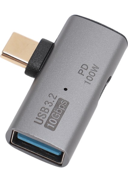 2'si 1 Arada USB C - USB 3.2 Adaptörü Otg PD100W Şarj 10GPBS Transfer Type C - Usb3.2 Dişi Adaptörü Telefon Tablet Için (Yurt Dışından)