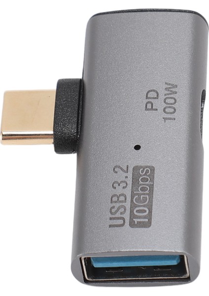 2'si 1 Arada USB C - USB 3.2 Adaptörü Otg PD100W Şarj 10GPBS Transfer Type C - Usb3.2 Dişi Adaptörü Telefon Tablet Için (Yurt Dışından)