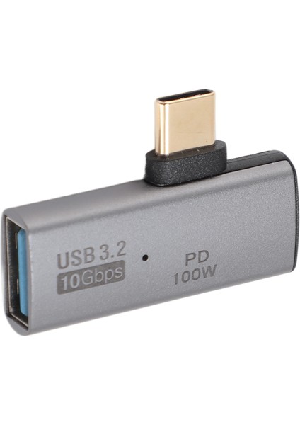 2'si 1 Arada USB C - USB 3.2 Adaptörü Otg PD100W Şarj 10GPBS Transfer Type C - Usb3.2 Dişi Adaptörü Telefon Tablet Için (Yurt Dışından)
