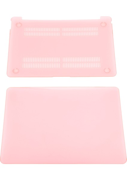 MacBook Dizüstü Bilgisayar Koruyucu Kılıf Ince Hafif Kristal Buzlu Dizüstü Bilgisayar Kılıfı MacBook Air 13.3 Inç Dizüstü Bilgisayar Pembe (Yurt Dışından)