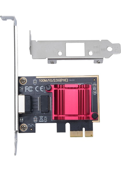 Pcıe 2.5g Ethernet Kartı 10 100 1000M Gigabit Ethernet Kartı Wins7 8 10 11 Bilgisayar Ağ Bağdaştırıcısı (Yurt Dışından)