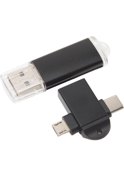 USB Bellek Depolama Çubuğu Kompakt Taşınabilir USB Flash Sürücü Usb'den Tip C'ye ve Micro USB Adaptörüne Windows 98 Için Os x 9 Siyah 128 GB (Yurt Dışından) fırsatları