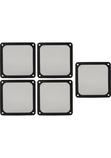 Pc Fan Toz Filtresi Mesh Manyetik Çerçeve Naylon Şasi Fan Toz Mesh Kapağı Bilgisayar Kasası Güç Kaynağı Ünitesi Için 140MM 5 Adet Siyah (Yurt Dışından)