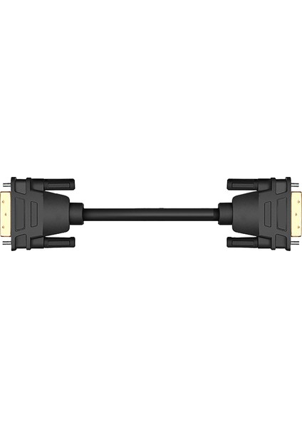 DVI Erkek - Erkek Veri Kablosu Hd 1080P Esnek Altın Kaplama Konnektör 24+1 Pin DVI Erkek - DVI Erkek Kablo Tel Bilgisayar Ekranı Için 1m/3.3ft (Yurt Dışından)