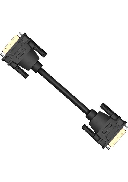 DVI Erkek - Erkek Veri Kablosu Hd 1080P Esnek Altın Kaplama Konnektör 24+1 Pin DVI Erkek - DVI Erkek Kablo Tel Bilgisayar Ekranı Için 1m/3.3ft (Yurt Dışından) modelleri