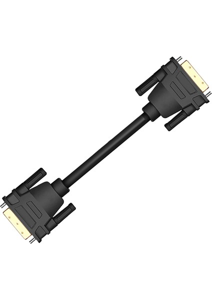 DVI Erkek - Erkek Veri Kablosu Hd 1080P Esnek Altın Kaplama Konnektör 24+1 Pin DVI Erkek - DVI Erkek Kablo Tel Bilgisayar Ekranı Için 1m/3.3ft (Yurt Dışından) fırsatları