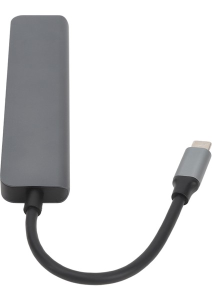 USB C Yerleştirme Istasyonu Çoklu Port Yüksek Isı Dağılımı 4K 30FPS Kararlı Iletim 87W 6'sı 1 Arada USB C Hub Bilgisayar Telefon Tablet Için (Yurt Dışından)