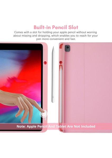 Kablosuz Bt Klavye USB Tuş Takımı Pu Deri Koruyucu Kılıflı Tablet Için iPad Air3 10.5in/ipad Pro 10.5IN(2017)/IPAD 7 10.2IN(2019)/IPAD 8 10.2IN(2019)/IPAD 9 10.2IN(2020) ile Uyumlu (Yurt Dışından) modelleri