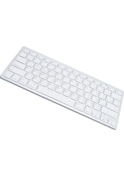Bluetooth Klavye Iki Dilli Süper Ince Makas Anahtarı Kablosuz Klavye Pc Dizüstü Tablet Tayca (Yurt Dışından) indirimleri