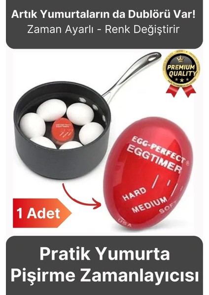 Özel Üretim Pratik Zaman Ayarlı Renk Değiştiren Dublör Yumurta Pişirme Haşlama Zamanlayıcısı 1 Adet