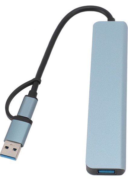 USB Type C Hub 8'i 1 Arada Yüksek Hızlı Tak ve Çalıştır Çoklu Port Adaptörü Dizüstü Tablet Telefon Pc Için (Yurt Dışından)