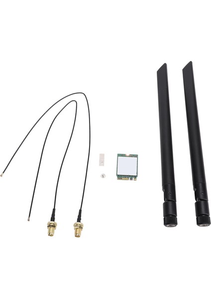 8265NGW Wifi Kartı Ac M.2 Arayüzü 1200MBPS 2.4ghz ve 5ghz Çift Bant Modları Ngw Kablosuz Kartı Harici Antenler (Yurt Dışından)