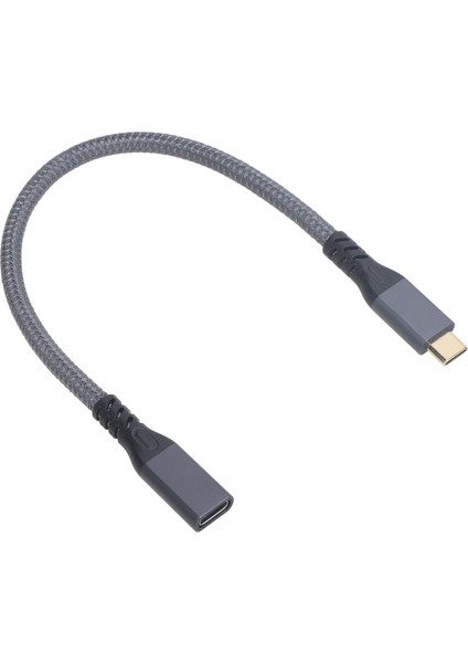 USB C Uzatma Kablosu Erkekten Dişiye 20 Gbps Aktarım 240 W Hızlı Şarj 4 K 60 Hz Video USB C 3.2 Gen 2 Telefon Için Uzatma Kablosu 0,25 M/0,8 Ft (Yurt Dışından) modelleri