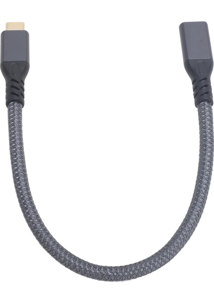USB C Uzatma Kablosu Erkekten Dişiye 20 Gbps Aktarım 240 W Hızlı Şarj 4 K 60 Hz Video USB C 3.2 Gen 2 Telefon Için Uzatma Kablosu 0,25 M/0,8 Ft (Yurt Dışından) fırsatları